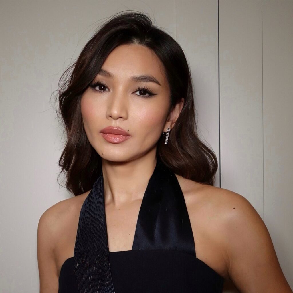 Polished neutral blonde with soft balayage highlights