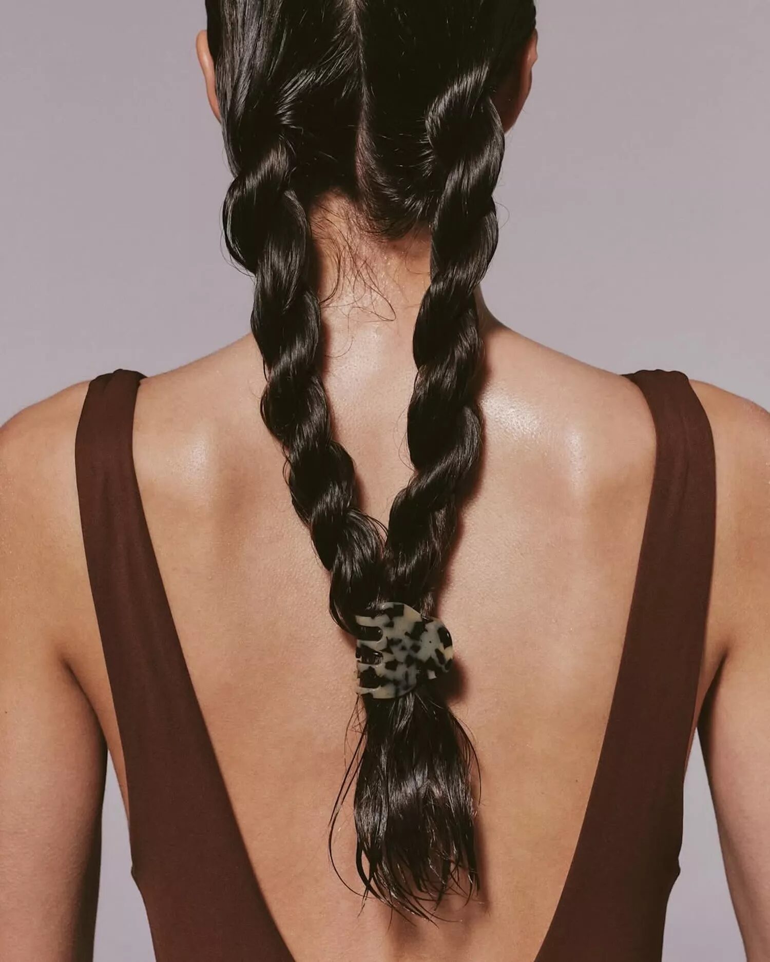 Hydrating hair routine with UV-protectant spray, leave-in conditioner, and deep conditioning mask.