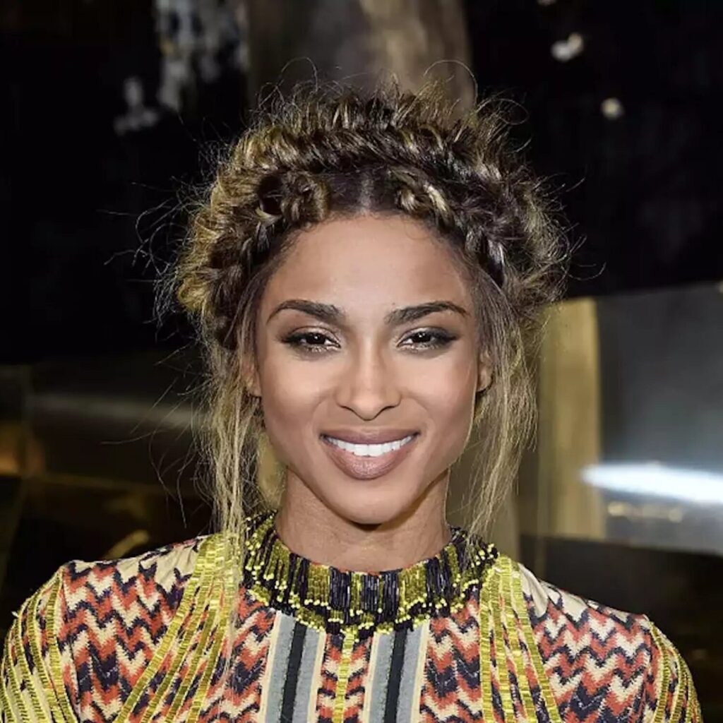Full circular halo braid with natural movement and relaxed charm.