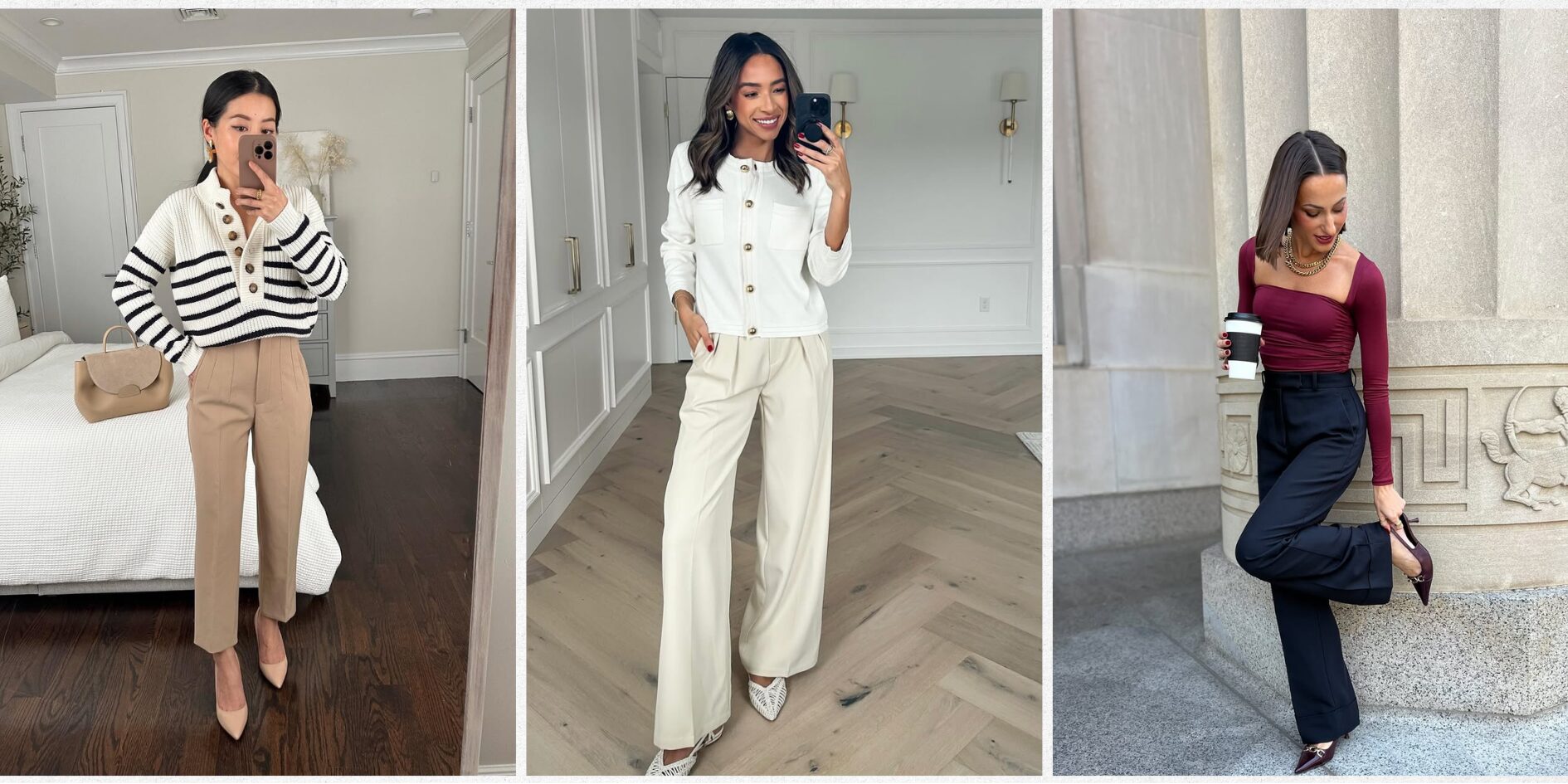 25 Work Outfit Ideas Helping You Look Confident and Comfortable