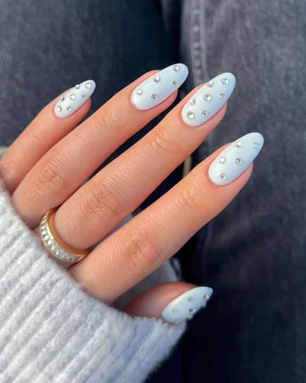 Icy Blue w/ Crystals
