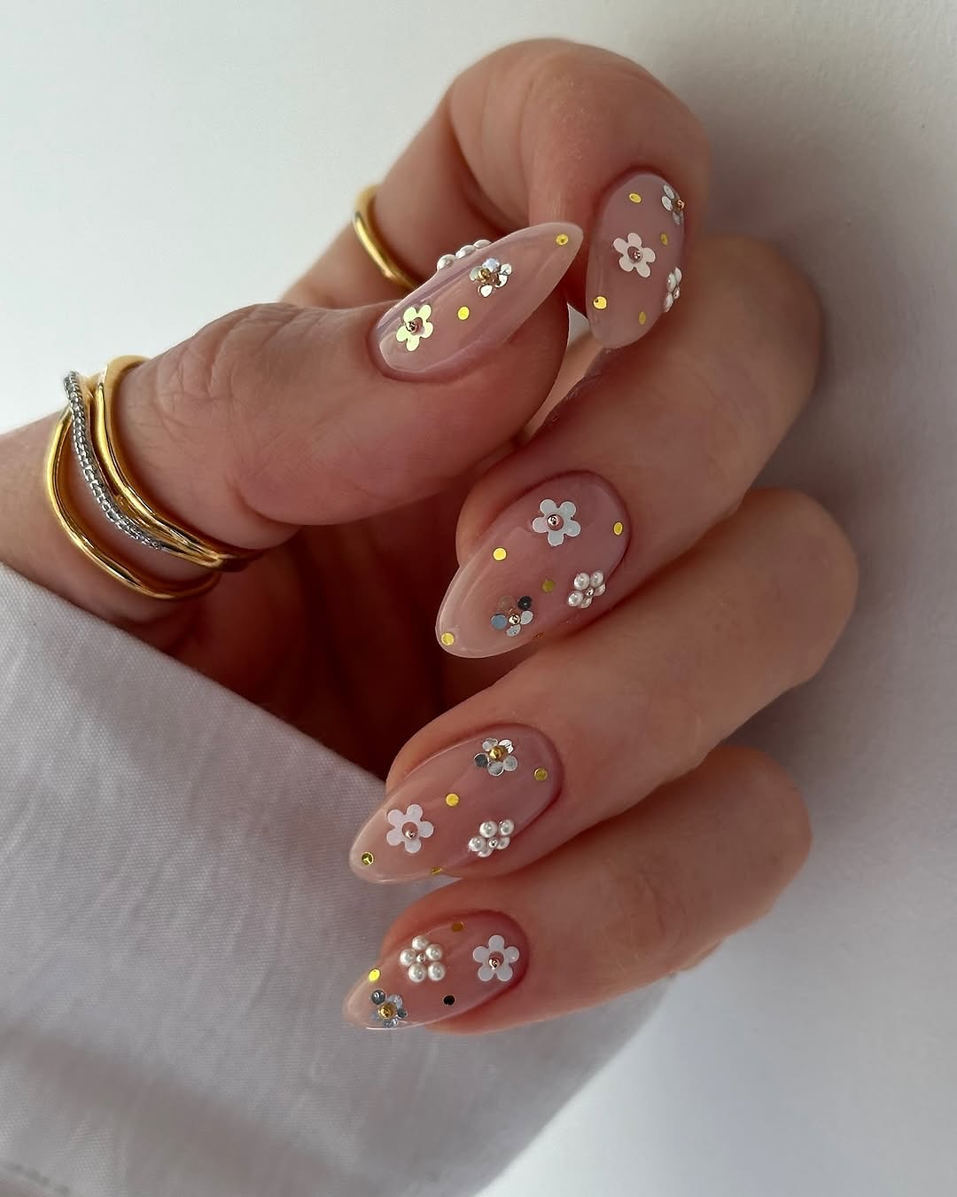 Soft Pink Harmony Nail Design