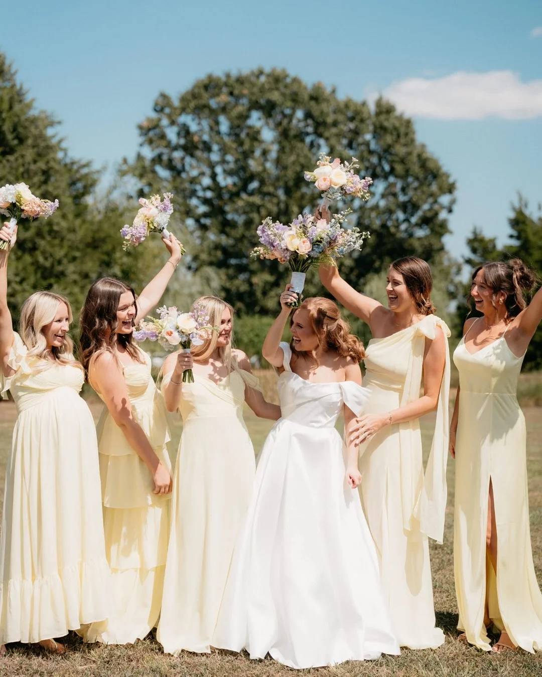 Sunlit Celebration Style bridesmaid dresses