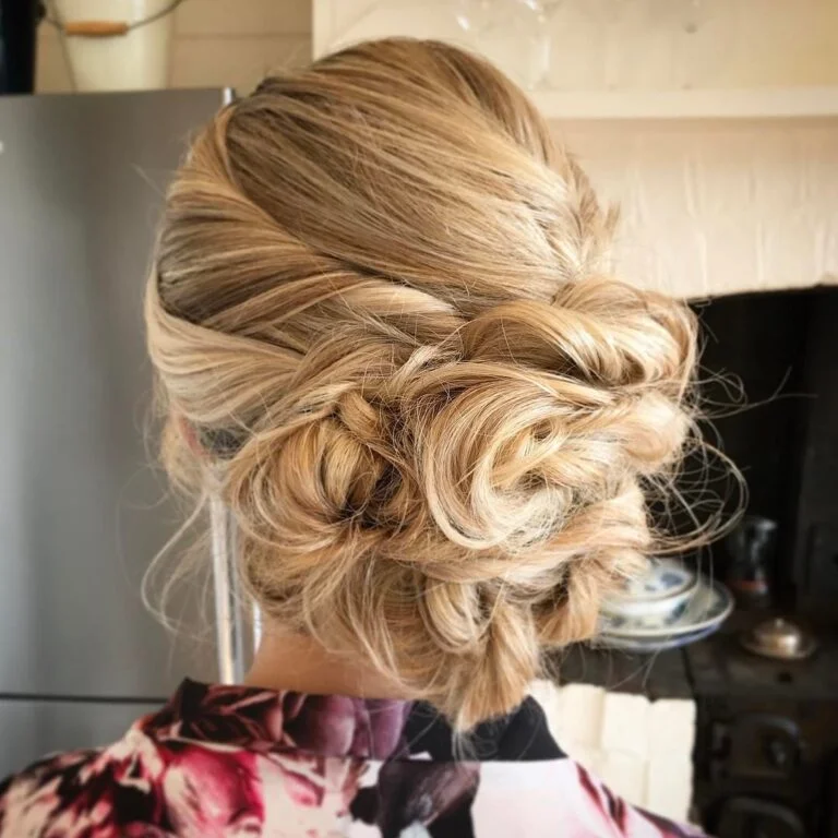 Textured Low Side Bun