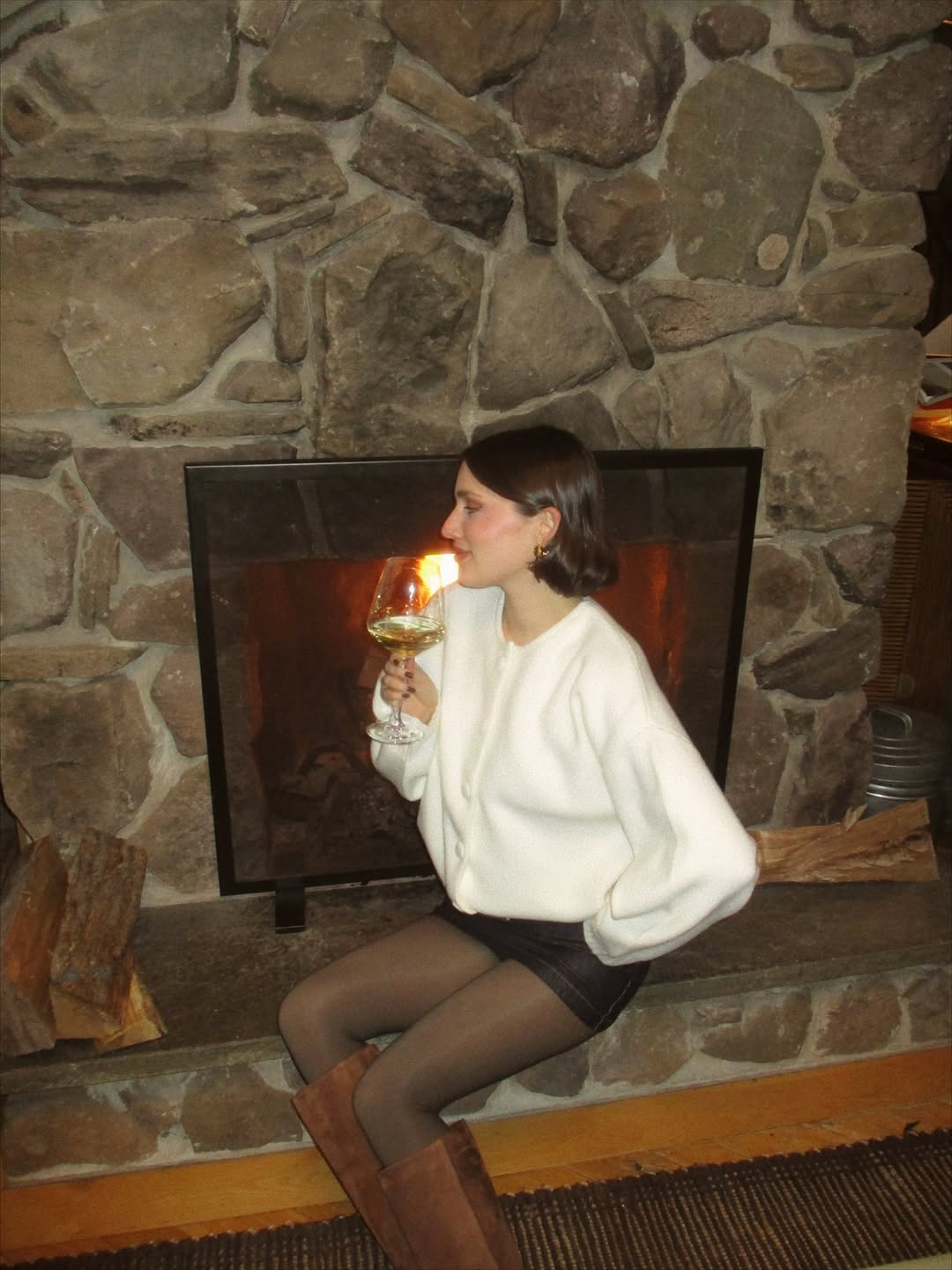 ariannabaq - winter winery outfits