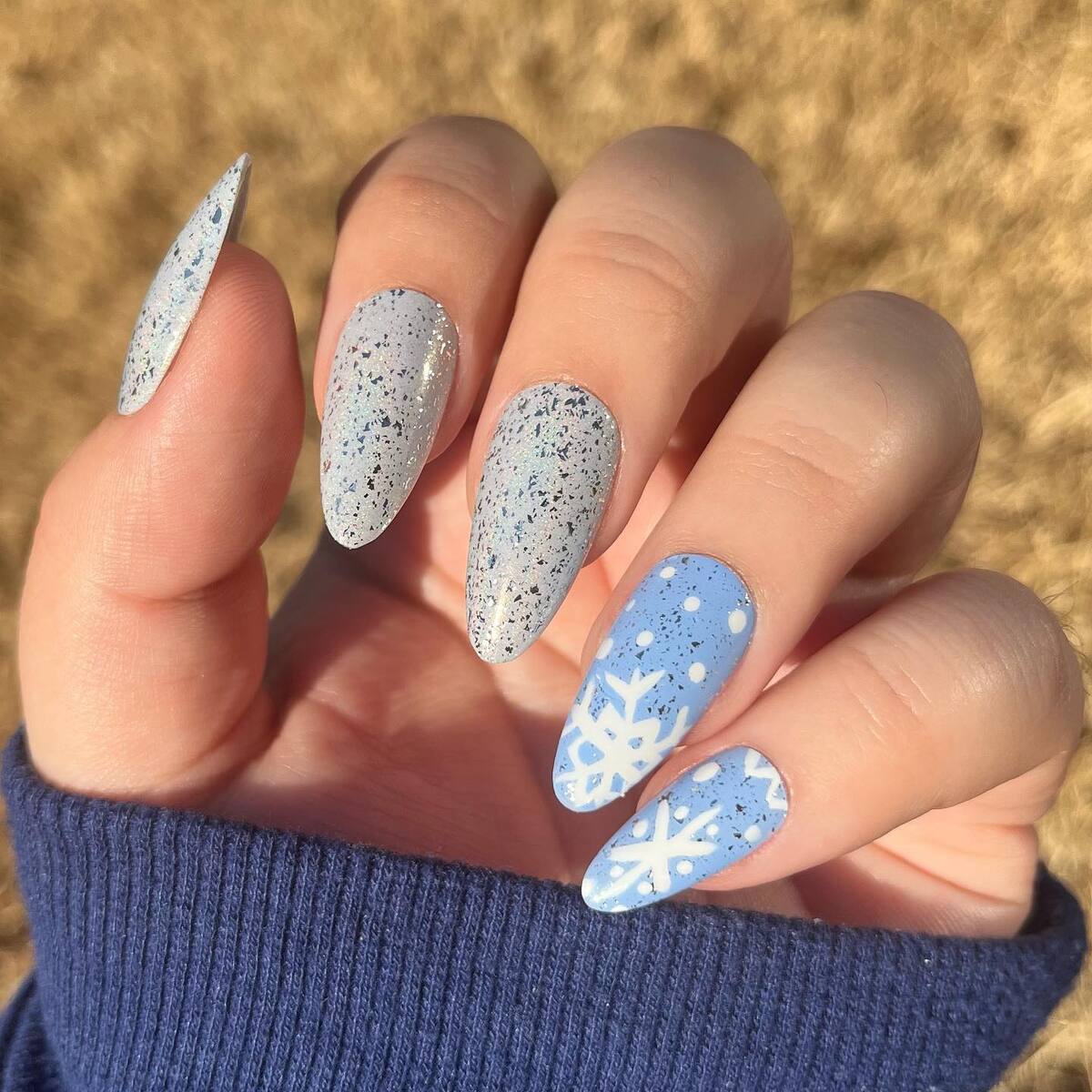 14. Frost-Kissed Blue Delight