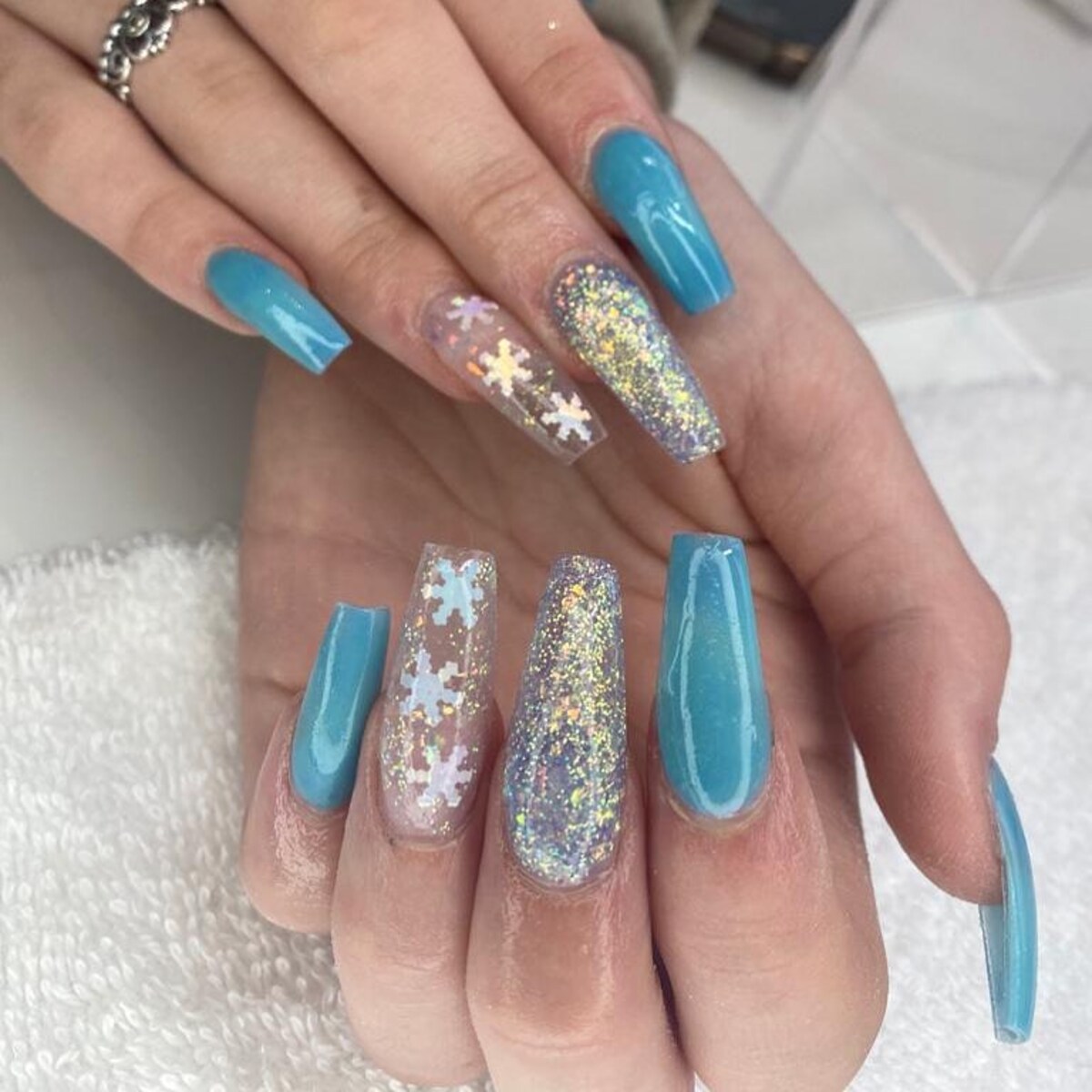 20. Sparkling Blue and Silver Winter Fantasy