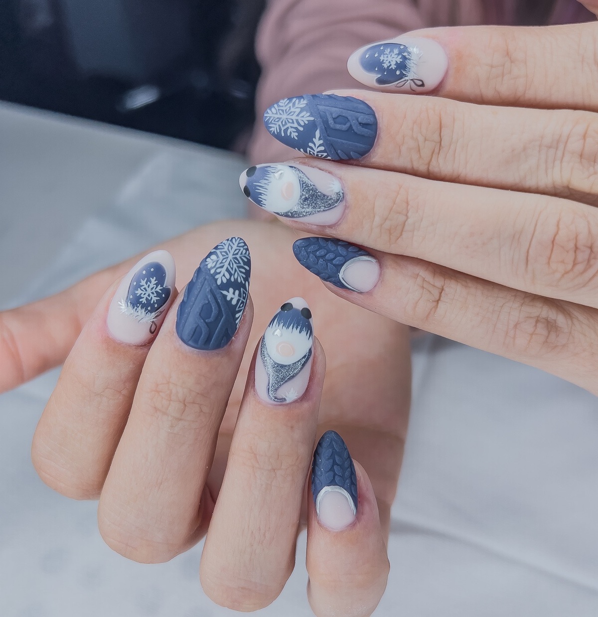 24. Midnight Blue Winter Charm