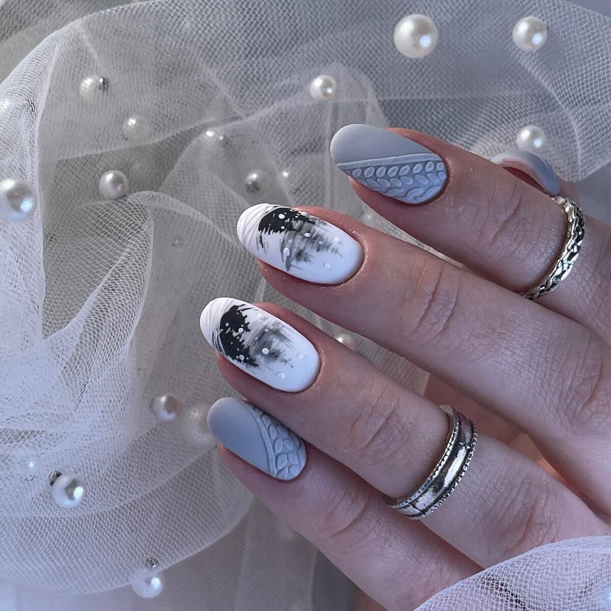 11. Monochrome Winter Forest