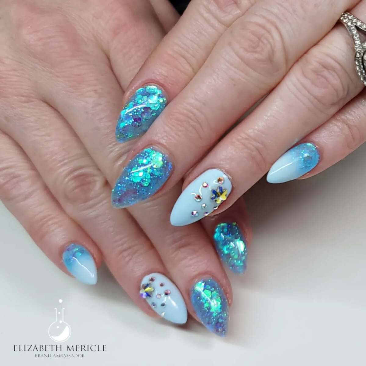 3. Frozen Ocean Sparkle