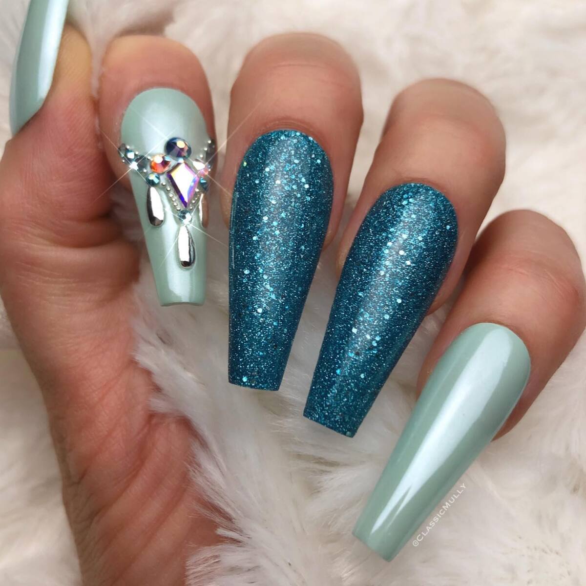 22. Metallic Ice Queen Glam