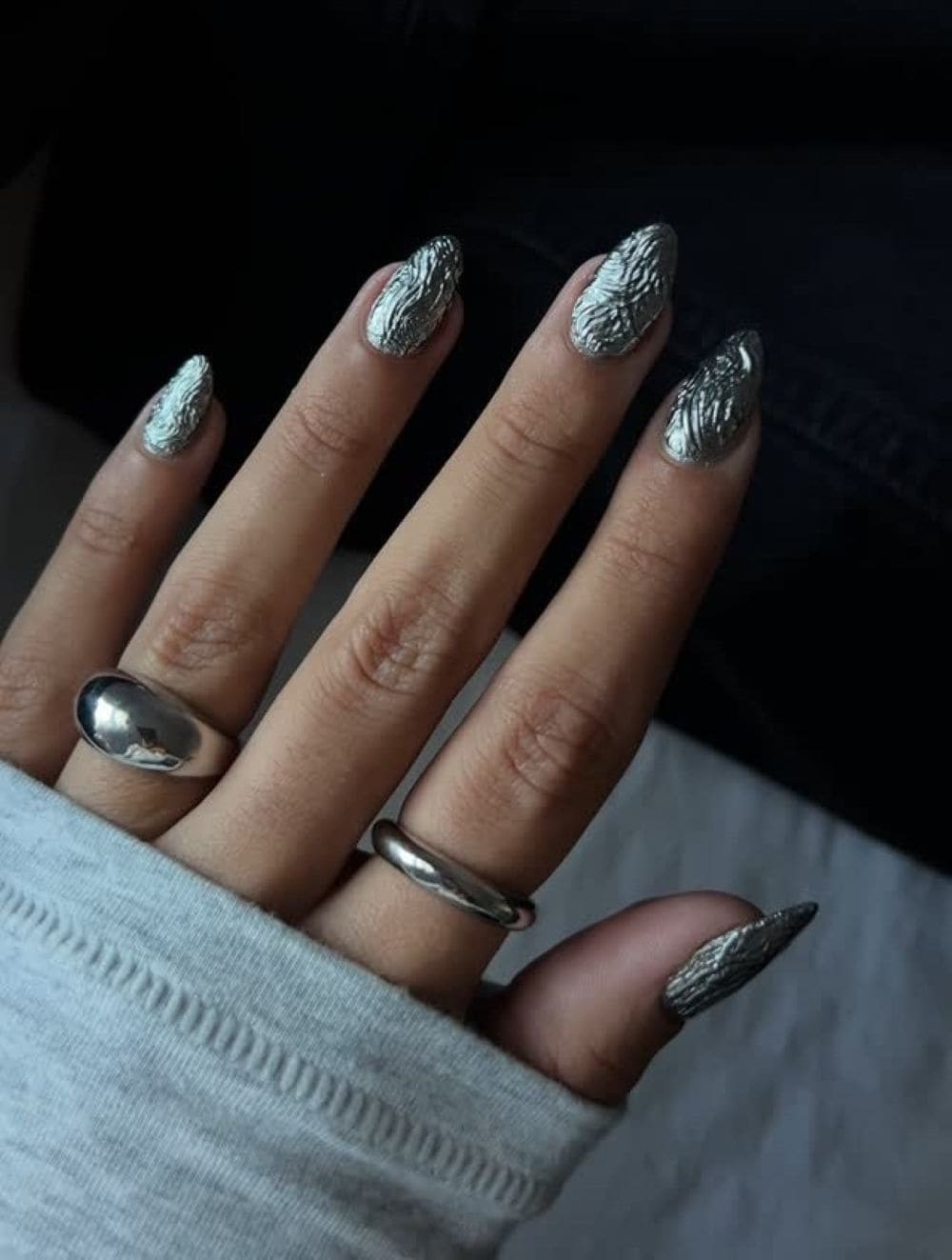 11. Rippled Chrome Finish