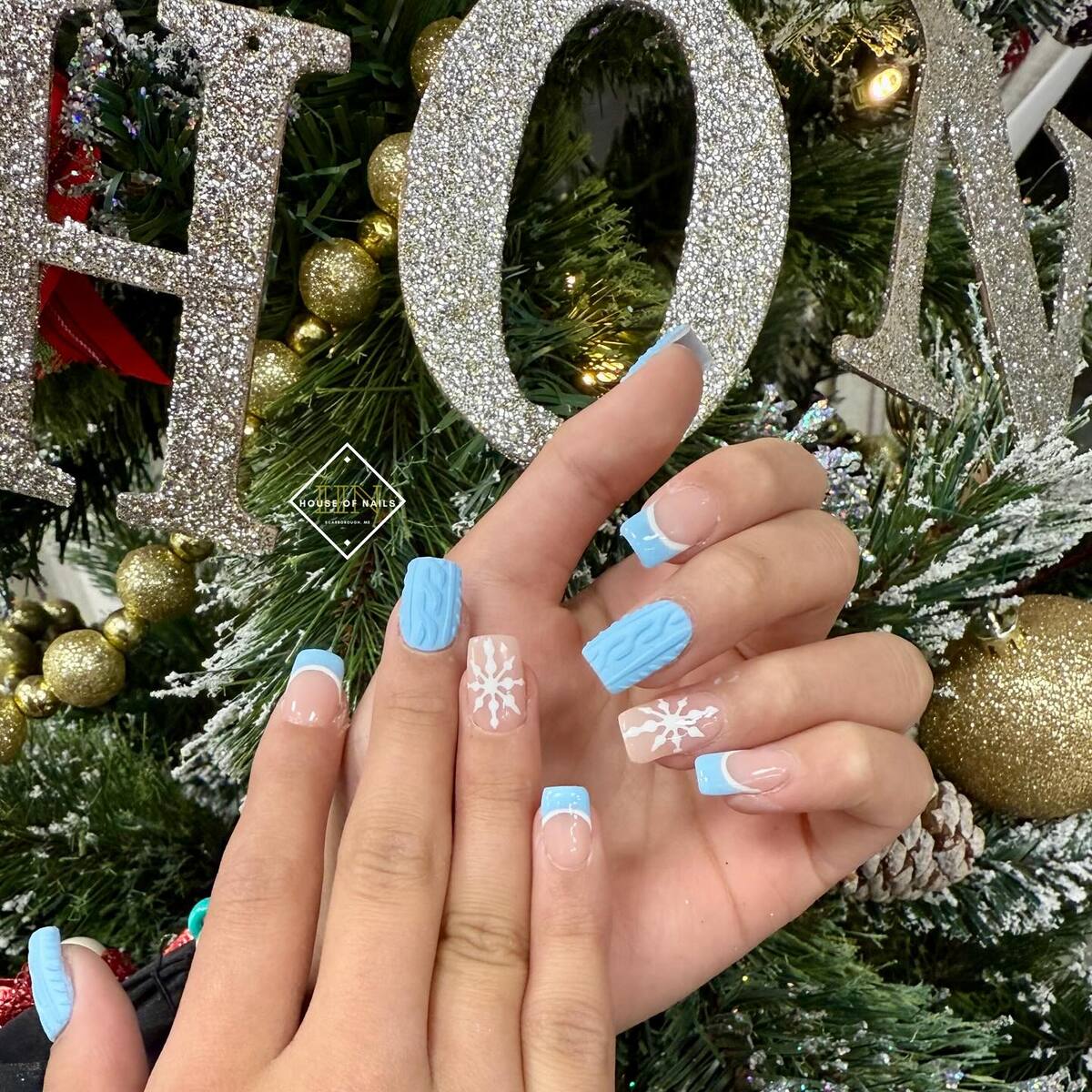 26. Blue Frost French