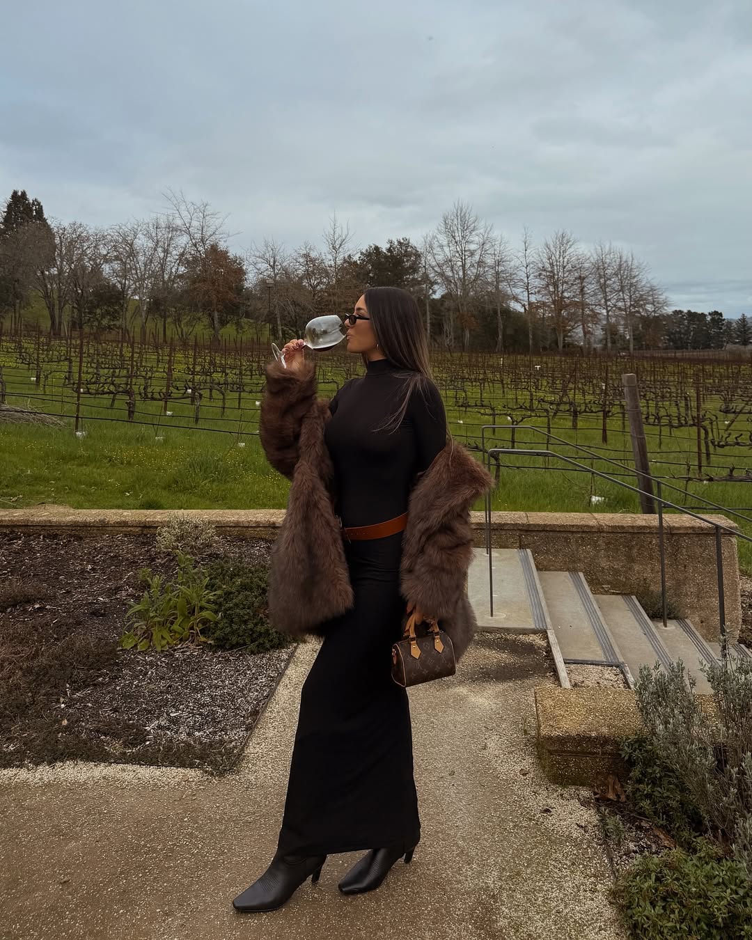 samiraradmehr - winter winery outfits