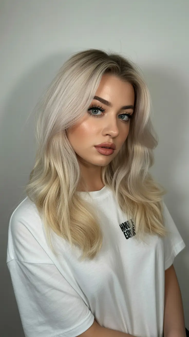 Rooted Cloud-Blonde with Soft Diffused Waves