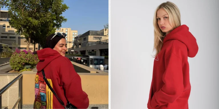 Bold Red Hoodie Outfits 21 Ways to Elevate Your Style