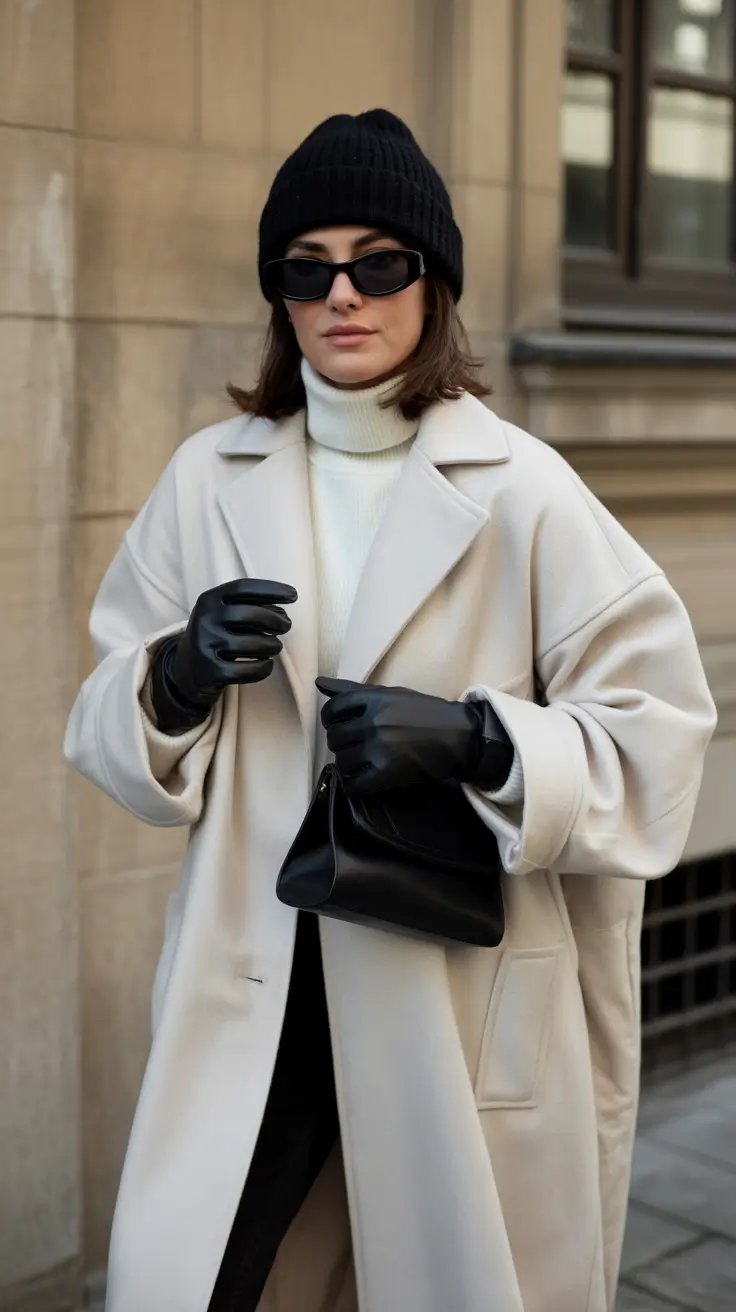 February outfits ideas 2026 Winter Neutrals with Urban Elegance