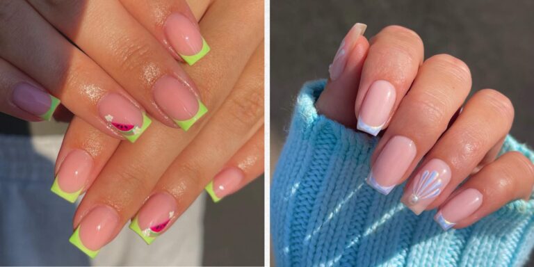 26 Short Summer Nail Ideas for 2026 Loading Tiny Nails With Bold Sunny Day Vibes