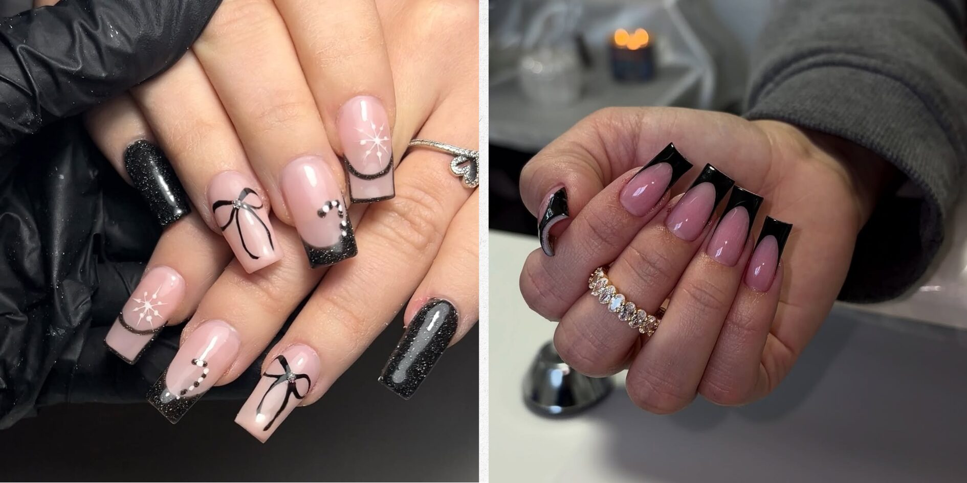 27 Chic Black French Nail Designs to Elevate Your Look in 2026