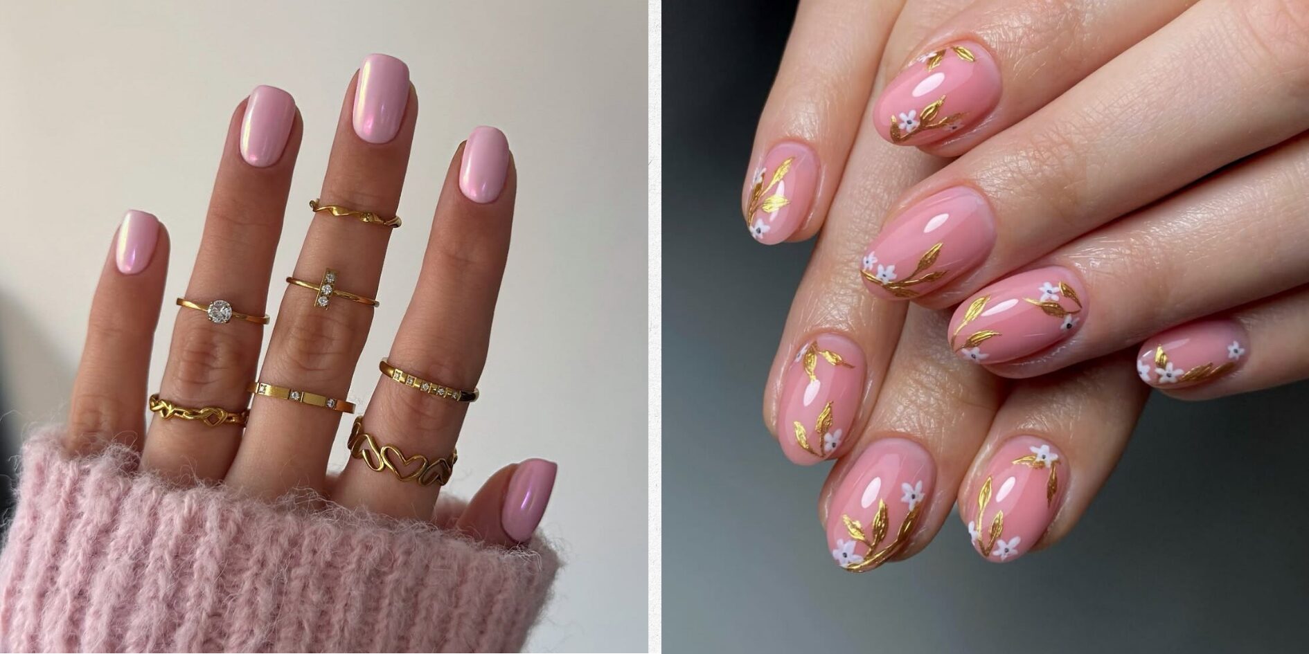 28 Chrome Pink Nail Ideas That Instantly Add Mirror Shine to Your Mani