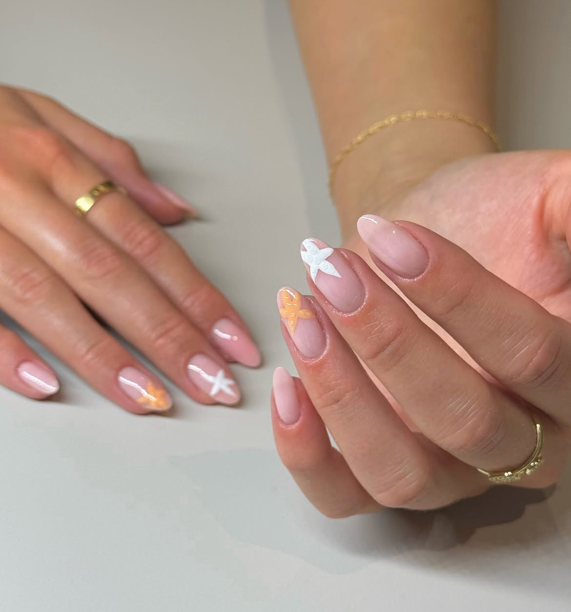 Coastal Starfish Delicacy Nails