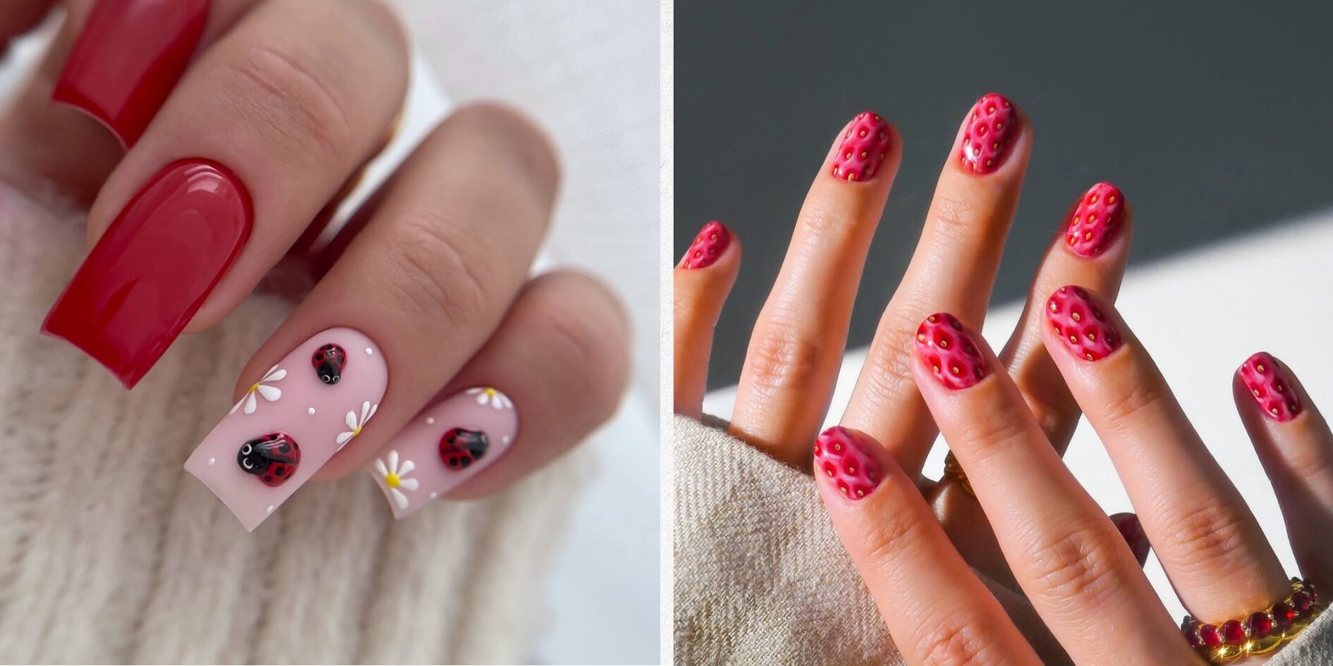 Bold Red Summer Nail Designs for 2026 Fiery & Eye-Catching Looks